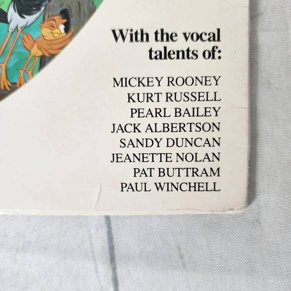 Vintage 1981 Walt Disney The Fox and the  Hound Pictire Disc Vinyl Record - Picture 7 of 15